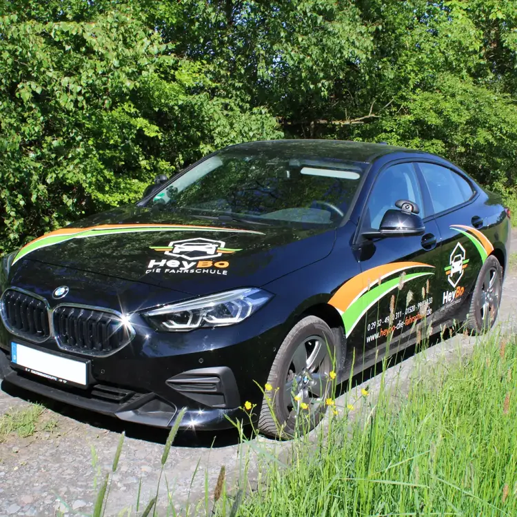 BMW 218d Gran Coupé für den Führerschein der Klasse B oder B197 bei HeyBo - Die Fahrschule