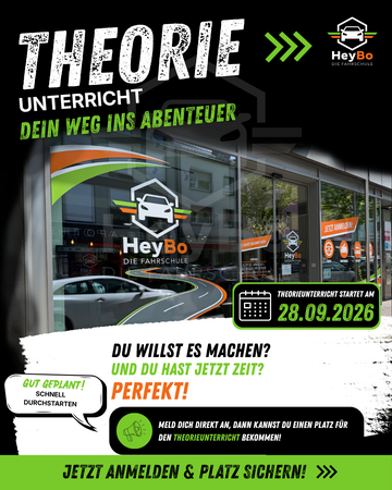 Theoriekurs bei HeyBo - Die Fahrschule in Arnsberg-Neheim